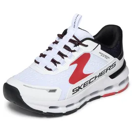 SKECHERS Glide-Step Plus Vista-Lane Kinder Weiß/Schwarz/Rot 47