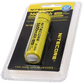 Nitecore NL1836 18650 3600 mAh 5 St.