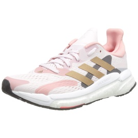 adidas Damen Solar Boost 4 Running Shoe, Almost Pink/Copper Metallic/Turbo, 40 2/3 EU - 40 2/3 EU