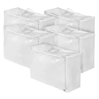 Sleepling 5er Set Aufbewahrungstasche für Bettdecken, Aufbewahrung Taschen für