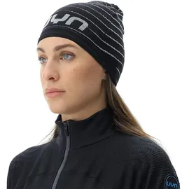 Uyn O102426 Rapid Hat Unisex Schwarz/Perlgrau 1