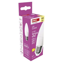 EMOS LED Lampe Candle 2,5W E27 warmweiß 350 lm