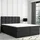 m-punkt24 Boxspringbett Prag 180 x 200 cm H3 Schwarz/Grau