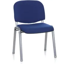 HJH Office Konferenzstuhl XT 600 Polyester blau/silber