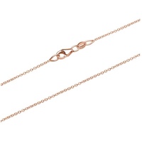 Unique Goldkette Ankerkette aus 750er Roségold für Damen GC0022 (Länge: 50cm) rosa 50.00 cm