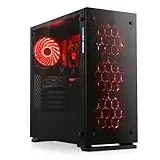 Gaming PC mit Windows 11 Home | AMD Ryzen 5 5500 6x3.6GHz | RTX 5060 Ti (8GB) | 1000GB M.2 NVMe | 32GB DDR4 RAM | WLAN | Computer für Zocker, Gamer Desktop Rechner zum Spielen | A12238