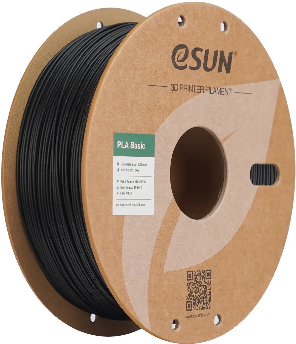 eSUN PLA-Basic, Gewicht: 1 kg, Filamentgröße: 1.75 mm, Farbe: Hellblau