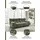 Home Affaire 3-Sitzer HOME AFFAIRE "Cozy Bubble, mit klappbaren Armlehnen, Breite 220cm", turtle, B:220cm H:85cm T:108cm, Sofas, mit eleganter Steppung, Rundumbezug & weicher Polsterung