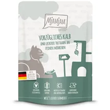 MjAMjAM Quetschie Kalb & Truthahn mit Möhrchen 6 x 300 g