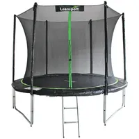 Wisam Gartentrampolin Lean Sport PRO 10 FT - 305 cm Sprungbrett lila