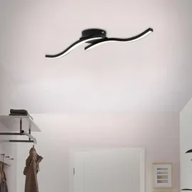 Briloner Deckenleuchte 2-flg. schwarz