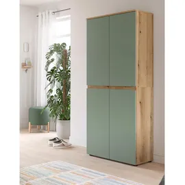 inn.furn Assino Mehrzweckschrank 70 x 175 x 37 cm Grün