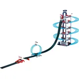 Theo Klein 3310 Ford Parkhaus 6 Ebenen und Looping I Ein Meter hohe Parkgarage mit Rennrampe, Looping und Sprungschanze I Maße: 250 cm x 55 cm x 100 cm I Spielzeug für Kinder ab 3 Jahren