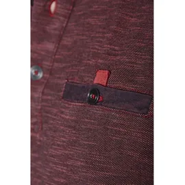Babista Langarm-Poloshirt ZUPATERRI dunkelrot- 44/46