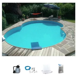 my pool bwt Achtformpool SAMOA 2 300 x 470 x 120 cm inkl. Sandfilteranlage