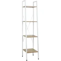 Woltu Bücherregal 34 x 35 x 148 cm Weiß