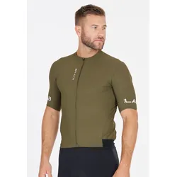 Radtrikot ELITE LAB "Bike Elite X1", Herren, Gr. L, grün, 69% Nylon, 31% Elasthan, unifarben, sportlich, normal, Rundhals, Kurzarm, Trikots, mit reflektierenden Elementen