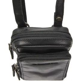The Chesterfield Brand Valdes Handy-Umhängetasche Leder Black