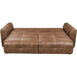 ed exciting design ED Lifestyle Dolan Lux 3D Schlafsofa Holzwerkstoff/Nosag und Bonell - 2 Jahre Gewährleistung - mind. 14 Tage Rückgaberecht