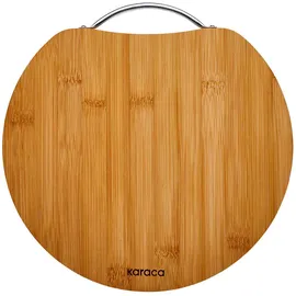 KARACA Owen Schneidebrett Rund 1-tlg. 28 x 28 cm Holzfarben