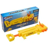 Hasbro F76015L0 - Nerf Super Soaker Minecraft Axolotl mit beweglichen Kiemen,