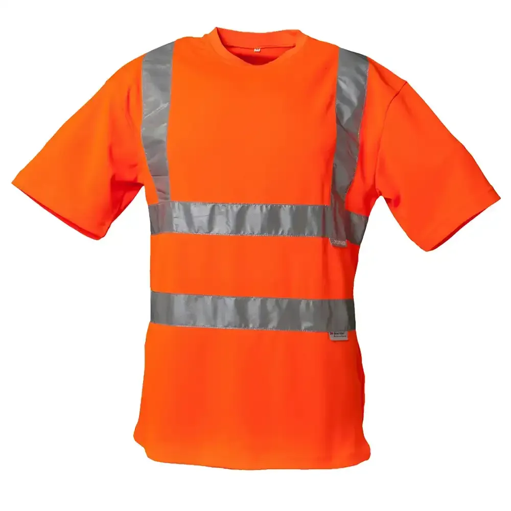 Warnschutz T-Shirt "UNI" - XL - uni orange