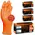 arnomed PROGRIP NITRIL DIAMOND ORANGE Einmalhandschuhe, aus Nitril mit Diamantstruktur in orange puderfrei, VE 50 Stück, 11/XXL