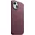 Apple iPhone 15 Feingewebe Case mit MagSafe mulberry