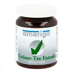 Grüner Tee Extrakt amerigo 200 mg Kapseln