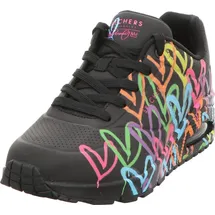 SKECHERS JGoldcrown Uno Highlight Love black/multi 40