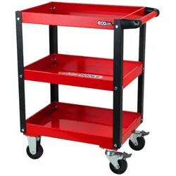 ECOline Werkstatt-Servicewagen, H850xB680xT425mm - rot
