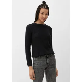 QS Longpullover Strick Schwarz XS