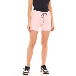 DELMAO Damen Sweat-Shorts kurze Hose mit seitlichen Eingriffstaschen 56764653 Rosa