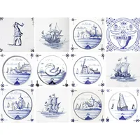 Home Affaire Fliesenaufkleber Maritim 12er Set Sticker selbstklebend 12cm x 15cm