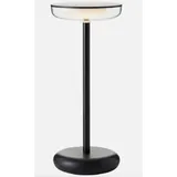 Brilliant Platon LED Außentischleuchte 27cm schwarz/transparent Aluminium schwarz 2 w led integriert