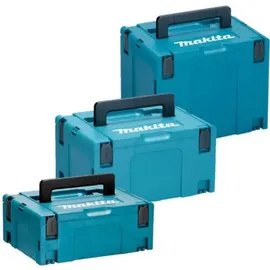 Makita Makpac Set Gr. 2, 3 und 4 Transportbox und Werkzeugkiste