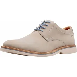 CLARKS Herren Atticus Ltlace Oxford, Grau Nubuk, 42.5 EU