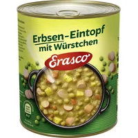 Erasco Erbsen mit Würstchen Eintopf 800,0 g