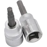 Kraftwerk 1/2" Innensechskant-Bit-Stecknuss 7 mm