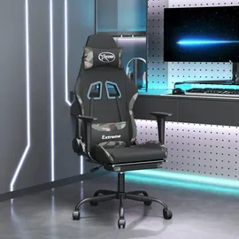 vidaXL Gaming-Stuhl Schwarz