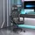 vidaXL Gaming-Stuhl Schwarz
