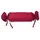 JANINE Colors 31001 bordeaux 135 x 200 cm + 80 x 80 cm