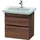 Duravit DuraStyle Waschtischunterschrank 2 Schubkästen, wandhängend 6479, - 61 × 36,8 cm, Nussbaum Natur Dekor