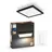Aurelle 1 LED-Panel 30x30 cm schwarz