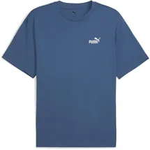 Puma Essentials Relaxed Small No. 1 Logo T-Shirt Herren 80 - dark indigo XXL