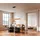Trio Edgewood 3-flg. 9 cm Holz/Metall schwarz