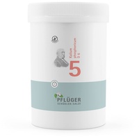 PFLÜGER Schüßler Salze Nr. 5 Kalium phosphoricum D6 - 4000 Tabletten - Das Salz der Nerven und Psyche - glutenfrei