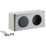 SOTech Steckdose Powerbox für Spiegelschränke Silbergrau Stromversorgung für 230V