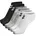 Hmlchevron Mid Cut Socken Schwarz/Weiß/Grey 46-4