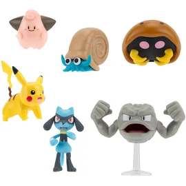 Pokémon Battle Figure Set 6er-Pack 5cm